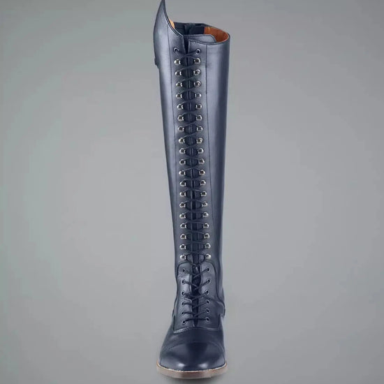 Premier Equine Maurizia Ladies Lace Front Tall Leather Riding Boot by Premier Equine at  Try a Bit