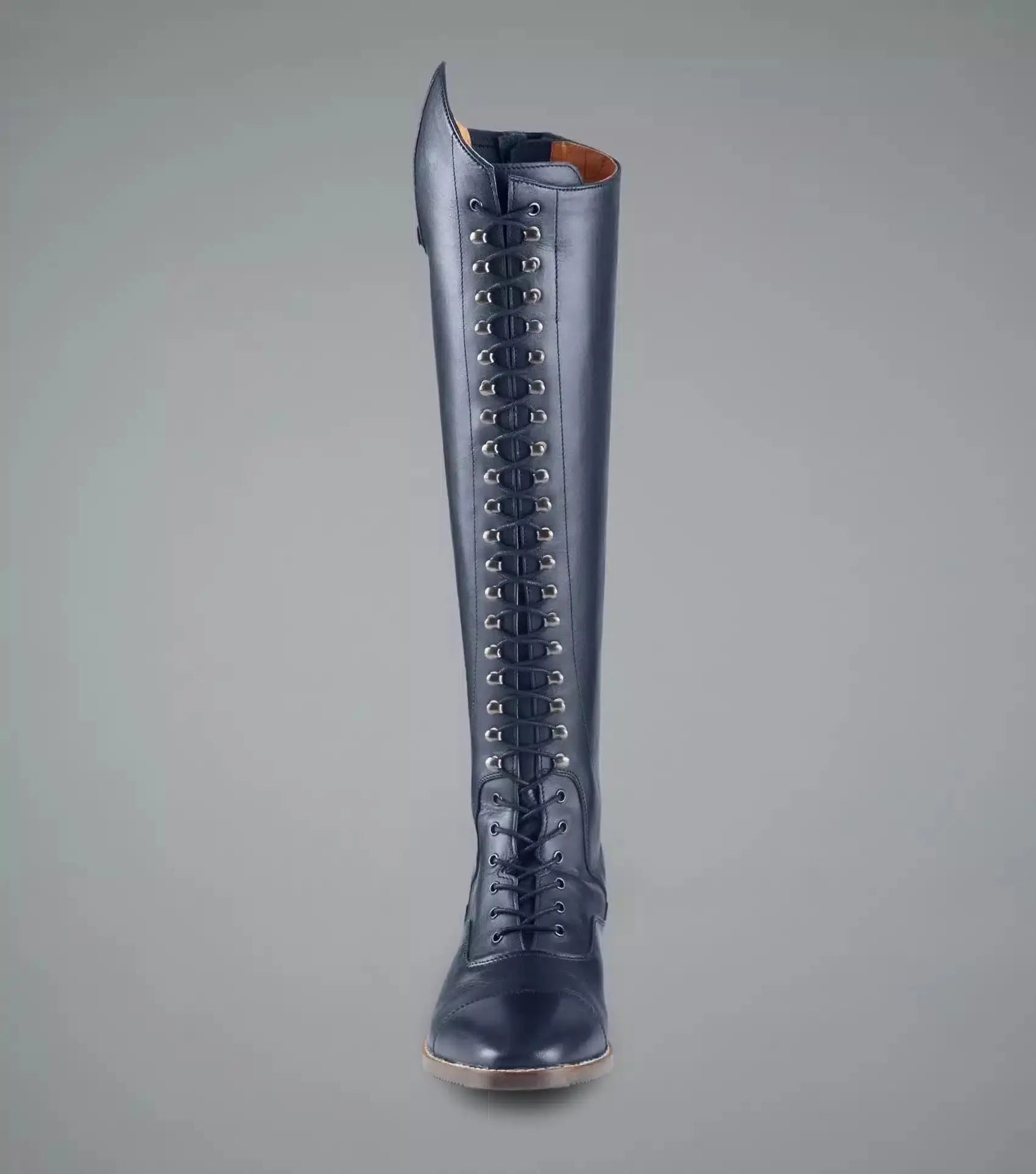 Premier Equine Maurizia Ladies Lace Front Tall Leather Riding Boot by Premier Equine at  Try a Bit
