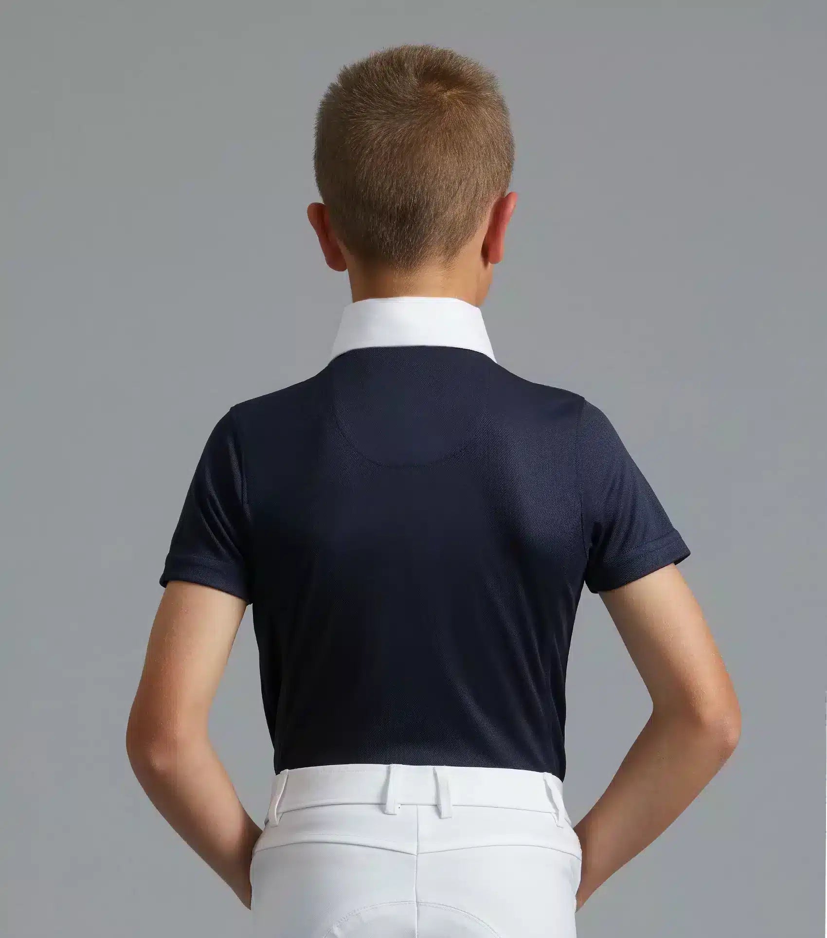 Premier Equine Mini Antonio Boy's Short Sleeve Show Shirt by Premier Equine at  Try a Bit