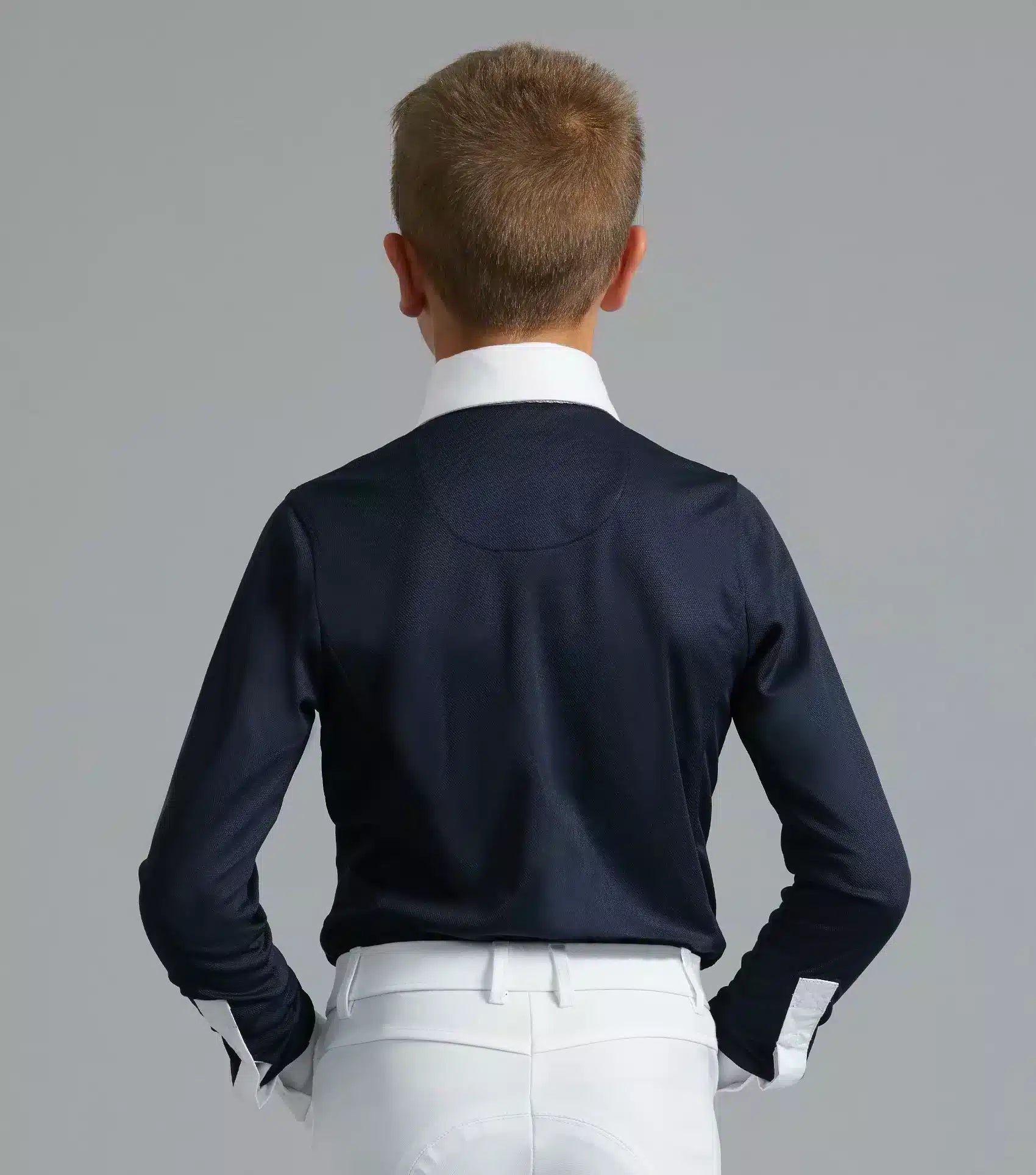 Premier Equine Mini Giulio Boy's Long Sleeve Show Shirt by Premier Equine at  Try a Bit