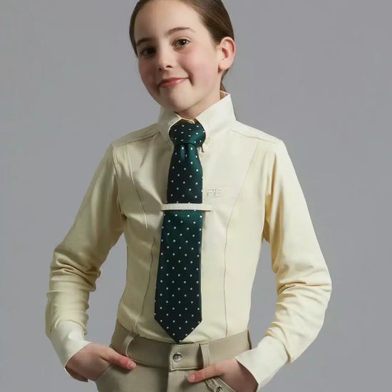 Premier Equine Tessa Girls Long Sleeve Show Shirt by Premier Equine at  Try a Bit