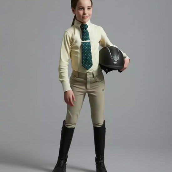 Premier Equine Tessa Girls Long Sleeve Show Shirt by Premier Equine at  Try a Bit