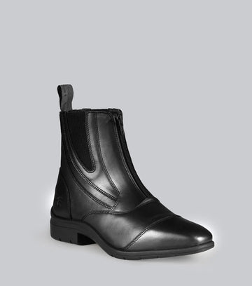 Mirano Leather Paddock Boots Black by Premier Equine Int. at  Try A Bit