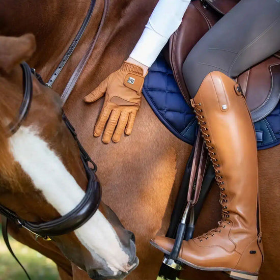 Premier Equine Mizar Ladies Leather Riding Gloves by Premier Equine at  Try a Bit