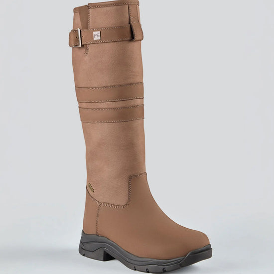 Monte Waterproof Country Boot Brown by Premier Equine Int. Ltd. at  Try A Bit