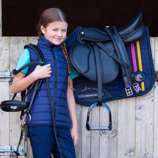 Premier Equine My Pony Jack Cotton GP/Jump Glitter Saddle Pad by Premier Equine at  Try a Bit
