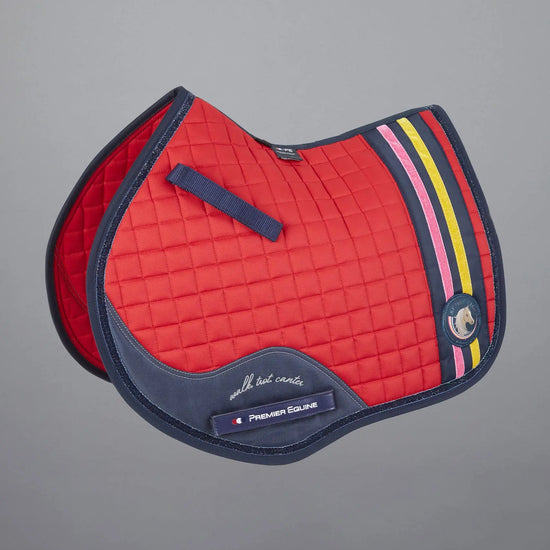 Premier Equine My Pony Jack Cotton GP/Jump Glitter Saddle Pad by Premier Equine at  Try a Bit