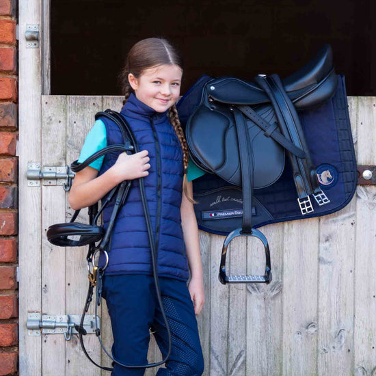 Premier Equine My Pony Jack Cotton GP/Jump Plain Saddle Pad by Premier Equine at  Try a Bit