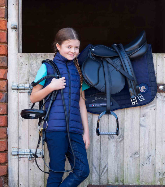 Premier Equine My Pony Jack Cotton GP/Jump Plain Saddle Pad by Premier Equine at  Try a Bit