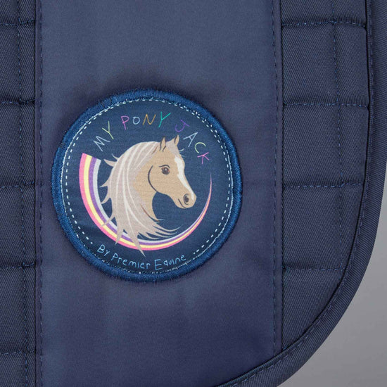 Premier Equine My Pony Jack Cotton GP/Jump Plain Saddle Pad by Premier Equine at  Try a Bit