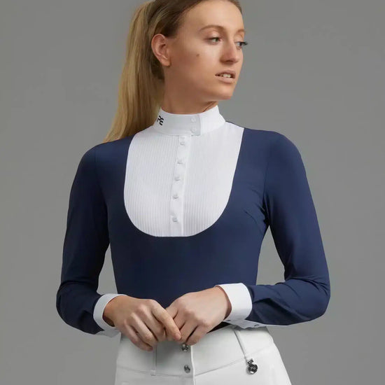 Premier Equine Navarra Long Sleeve Competition Shirt by Premier Equine at  Try a Bit