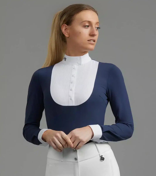 Premier Equine Navarra Long Sleeve Competition Shirt by Premier Equine at  Try a Bit