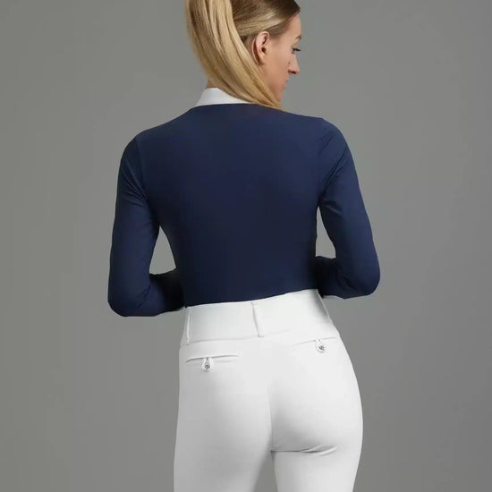 Premier Equine Navarra Long Sleeve Competition Shirt by Premier Equine at  Try a Bit