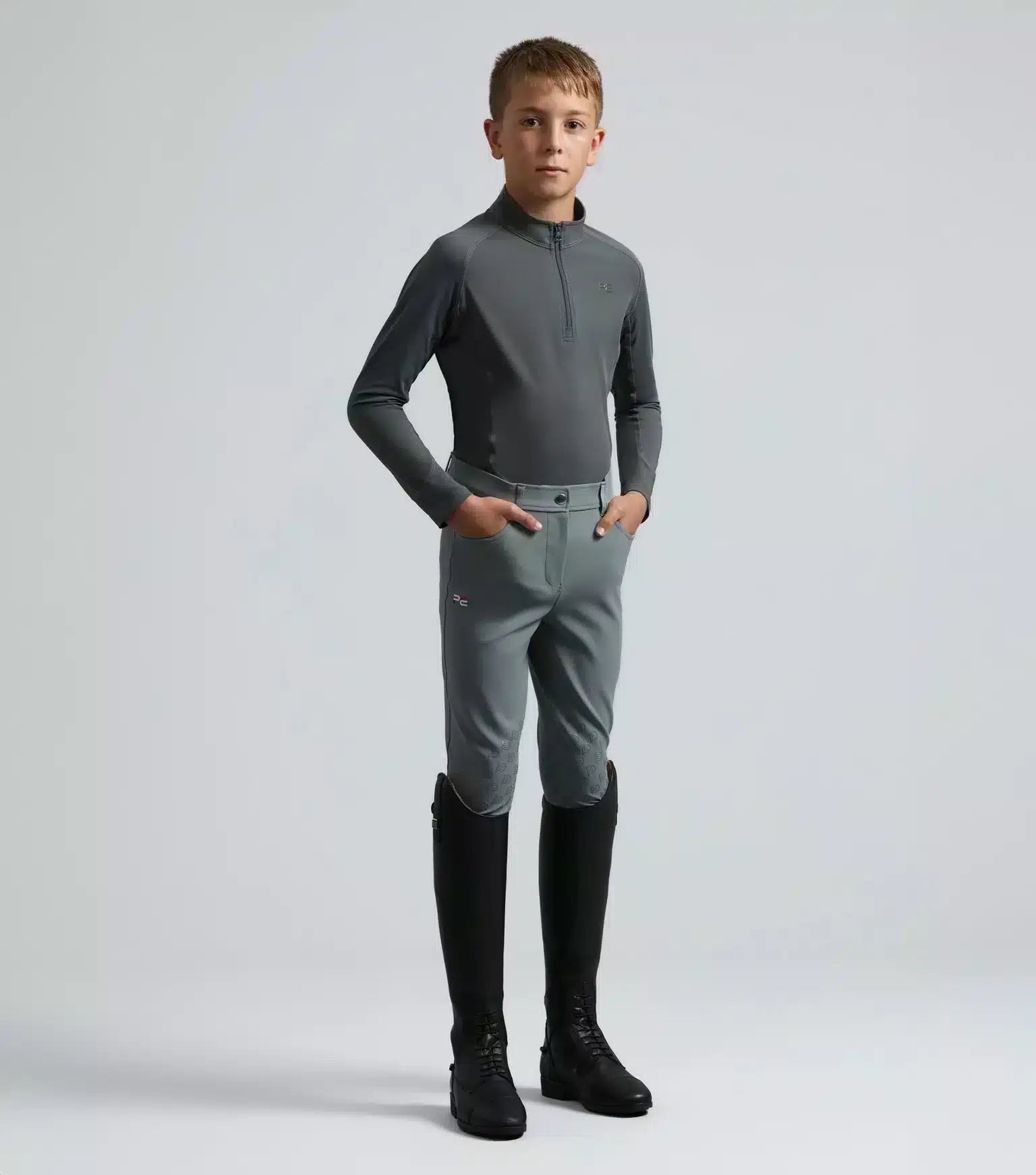 Premier Equine Junior Ombretta Technical Riding Top by Premier Equine at  Try a Bit