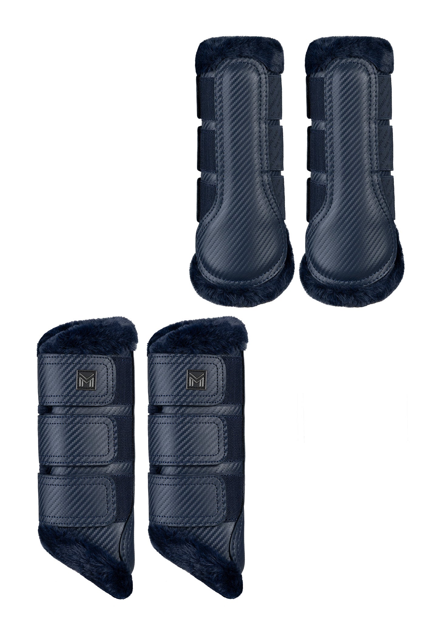 Maximilian Equestrian 4-Pack Drift Brushing Boots by Maximilian Equestrian at  Try A Bit