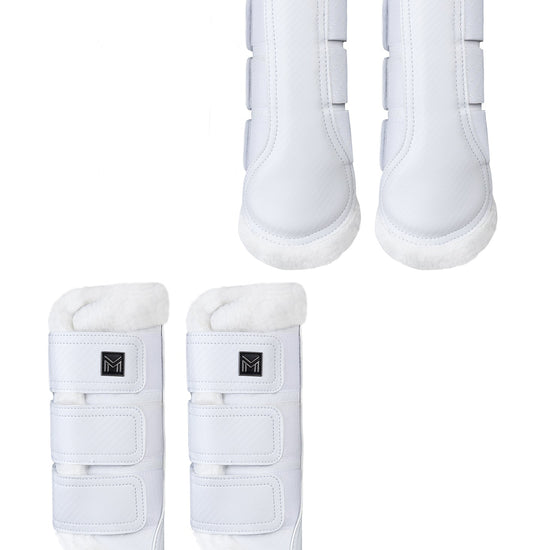 Maximilian Equestrian 4-Pack Drift Brushing Boots by Maximilian Equestrian at  Try A Bit