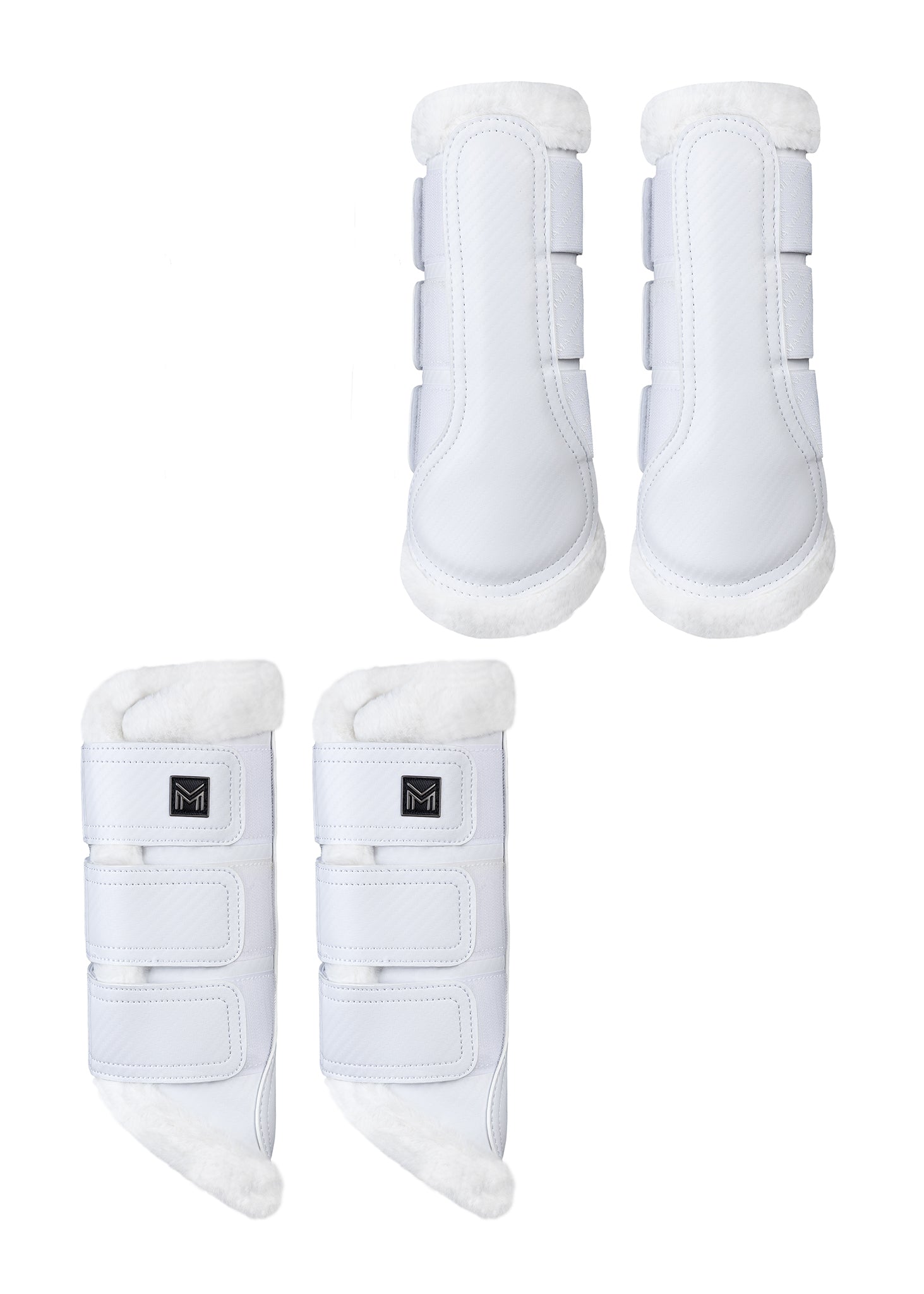 Maximilian Equestrian 4-Pack Drift Brushing Boots by Maximilian Equestrian at  Try A Bit