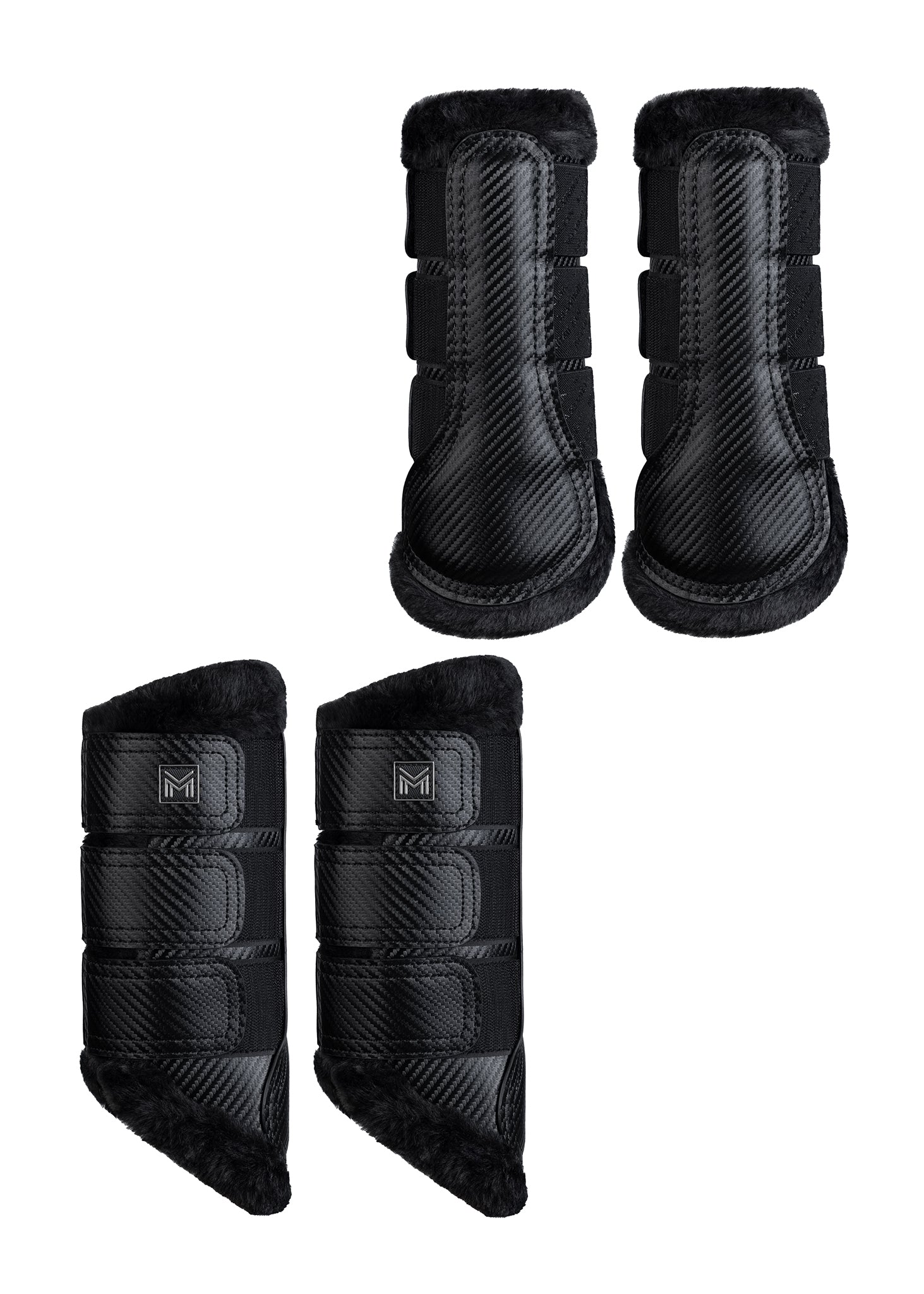 Maximilian Equestrian 4-Pack Drift Brushing Boots by Maximilian Equestrian at  Try A Bit