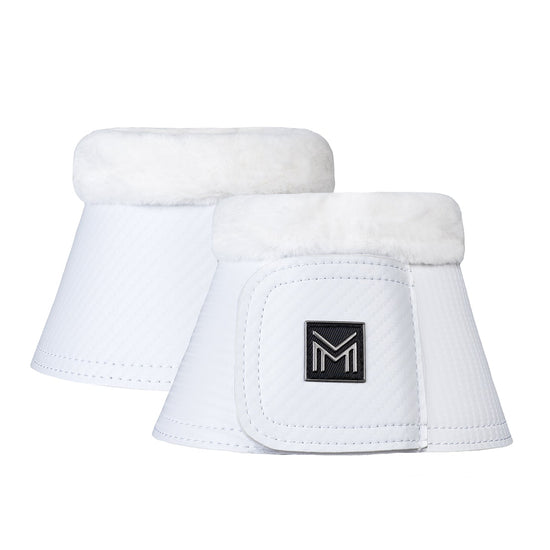 Drift Bell Boots (White) by Maximilian Equestrian at  Try A Bit