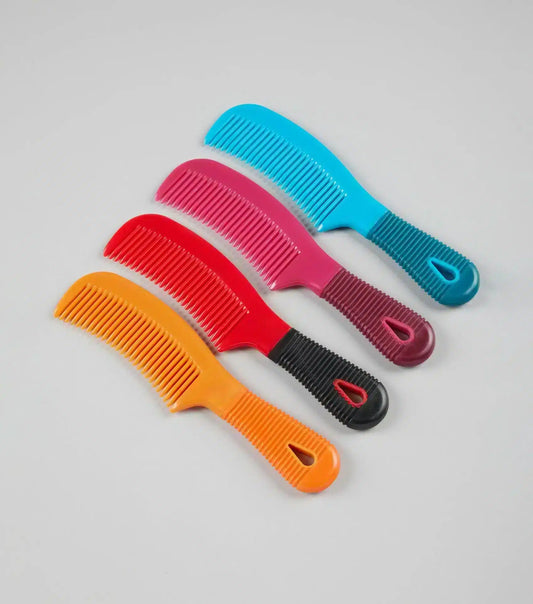 Premier Equine Plastic Mane Comb with Handle - Large by Premier Equine at  Try a Bit