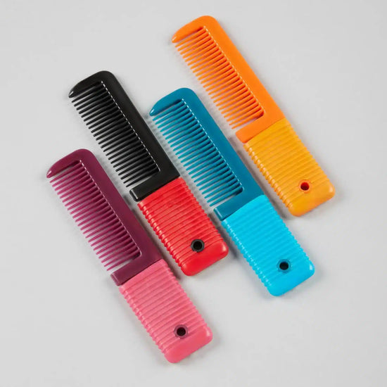 Premier Equine Plastic Mane Comb with Handle - Small by Premier Equine at  Try a Bit