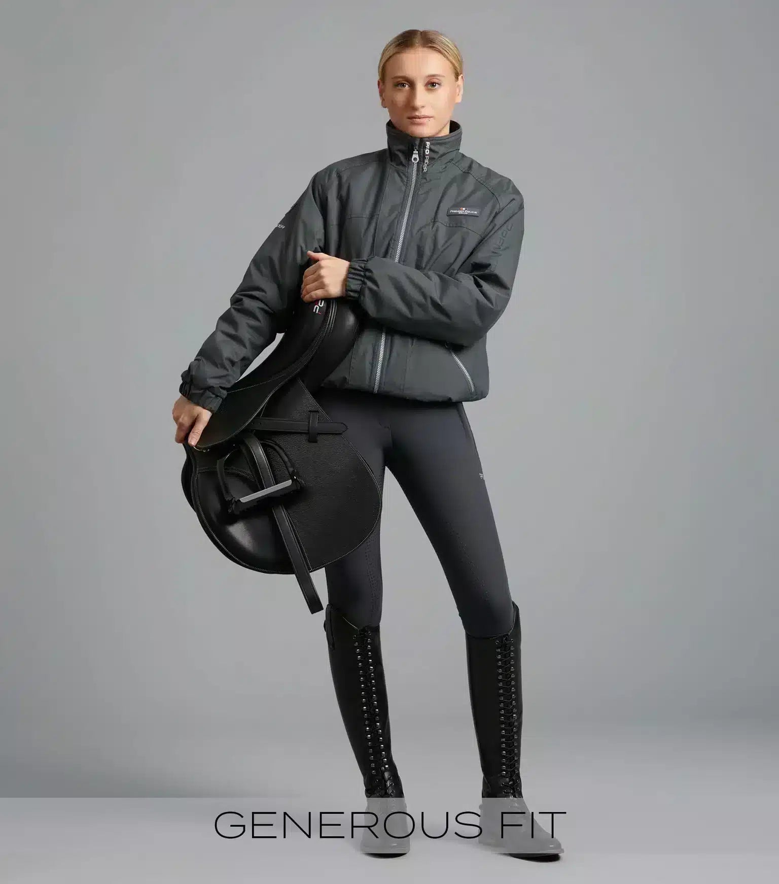 Premier Equine Pro Rider Unisex Waterproof Riding Jacket by Premier Equine at  Try a Bit