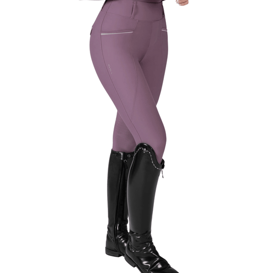 Maximilian Equestrian Pro Riding Leggings Plum by Maximilian Equestrian at  Try a Bit