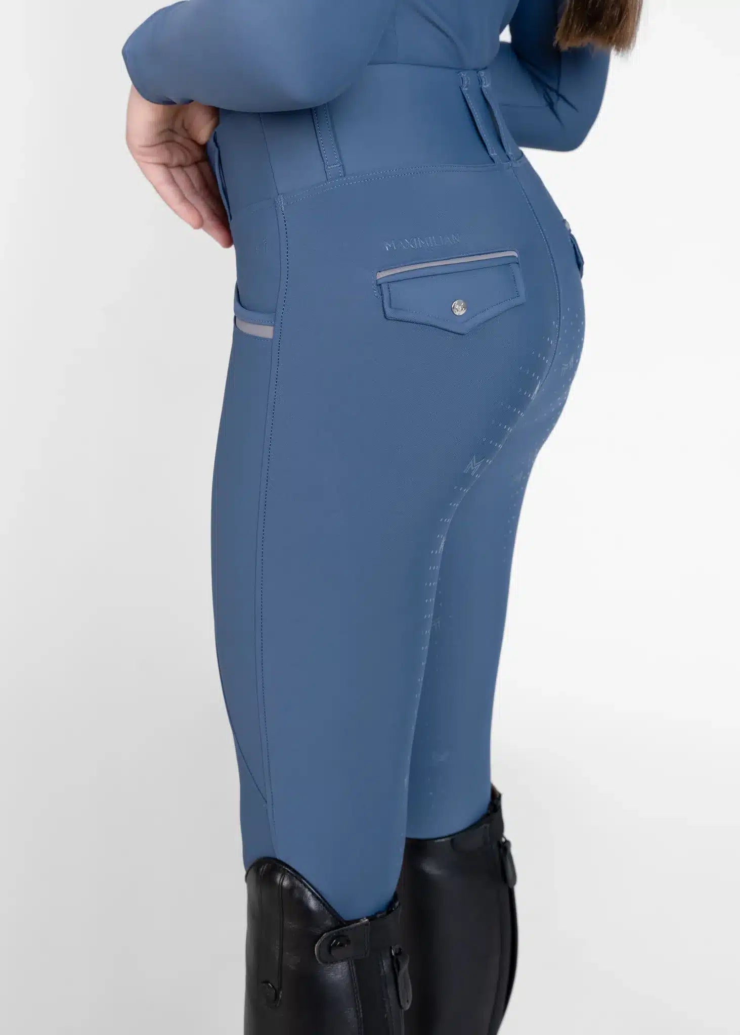 Maximilian Equestrian YR Pro Riding Leggings (Sailor) by Maximilian Equestrian at  Try a Bit