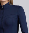 Prospero Slimline Jacket Navy by Premier Equine Int. Ltd. at  Try A Bit