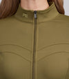 Prospero Slimline Jacket Olive by Premier Equine Int. Ltd. at  Try A Bit