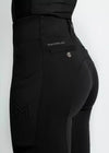 Maximilian Equestrian Tech Riding Leggings Black by Maximilian Equestrian at  Try a Bit