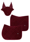 Velvet Jumping Saddle Pad (Ruby) by Maximilian Equestrian at  Try A Bit