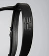 Raised Jumping Bridle with Flash Noseband Dark Havana by Premier Equine Int. Ltd. at  Try A Bit