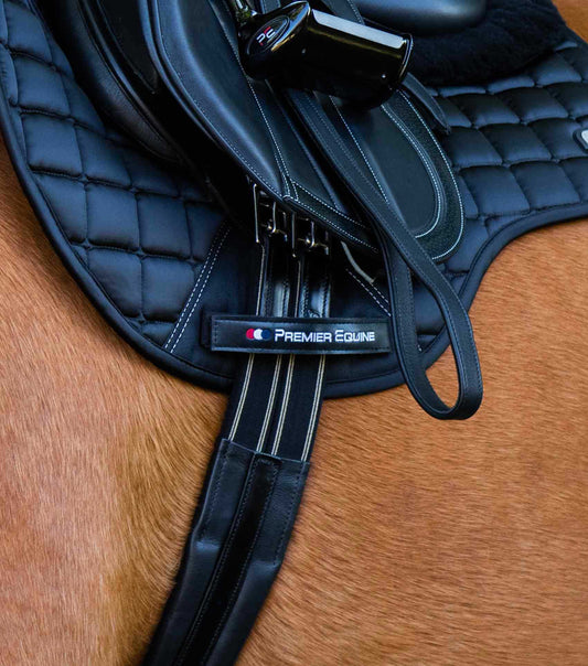 Premier Equine Rapone Leather Girth by Premier Equine at  Try a Bit