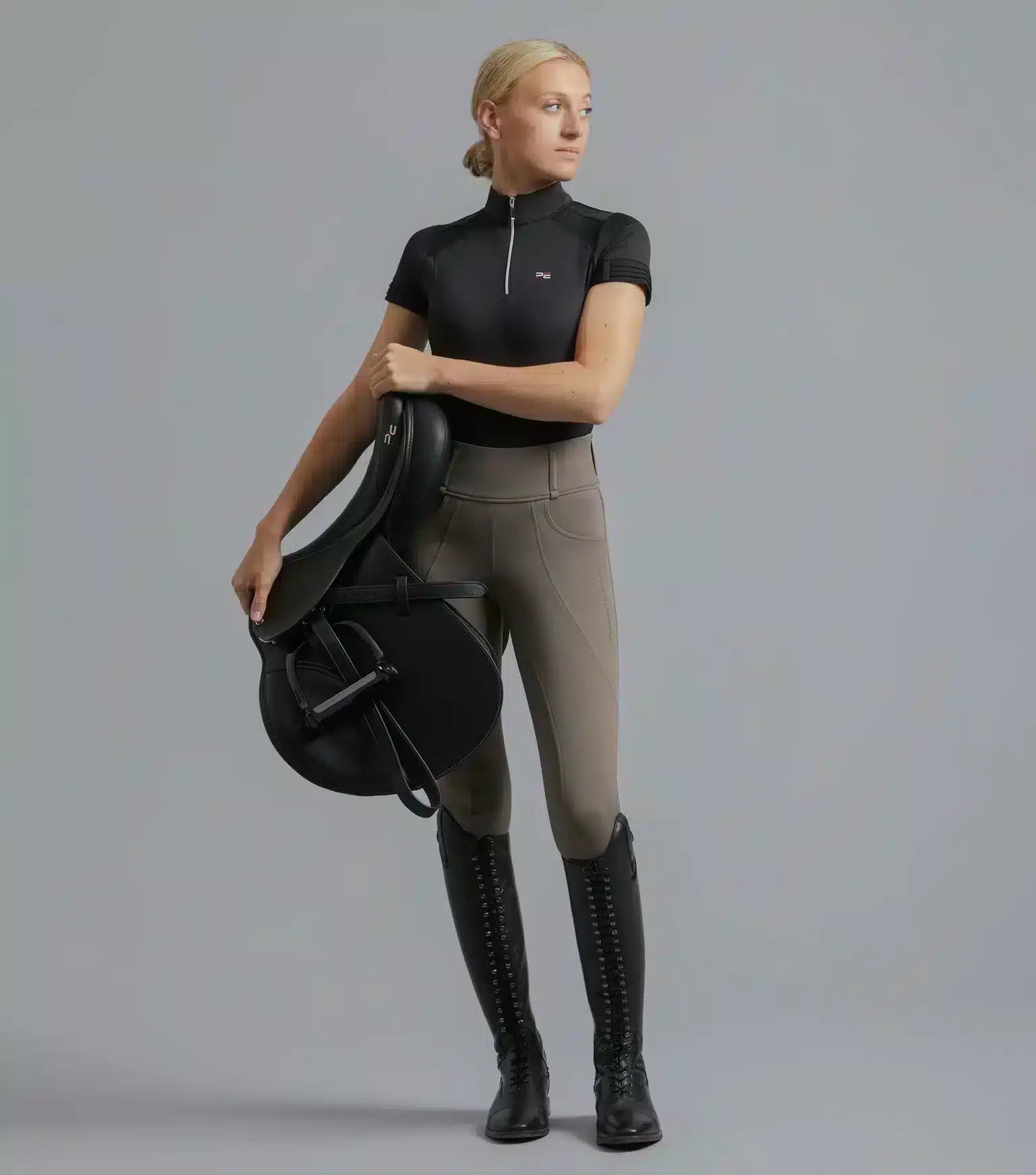 Premier Equine Remisa Ladies Technical Short Sleeve Riding Top by Premier Equine at  Try a Bit