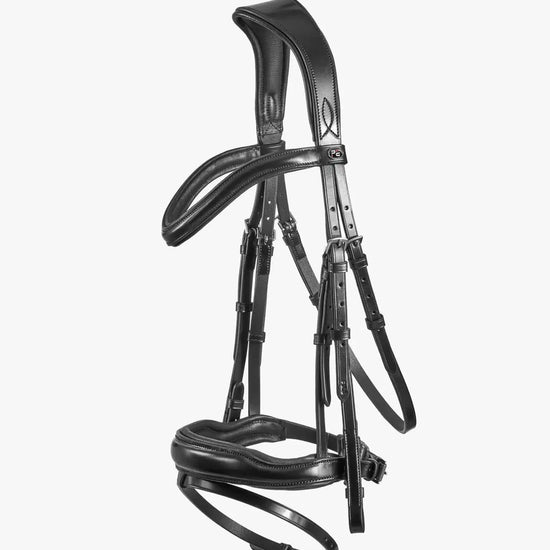 Premier Equine Rizzo Anatomic Snaffle Bridle with Flash by Premier Equine at  Try a Bit