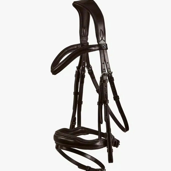 Premier Equine Rizzo Anatomic Snaffle Bridle with Flash by Premier Equine at  Try a Bit