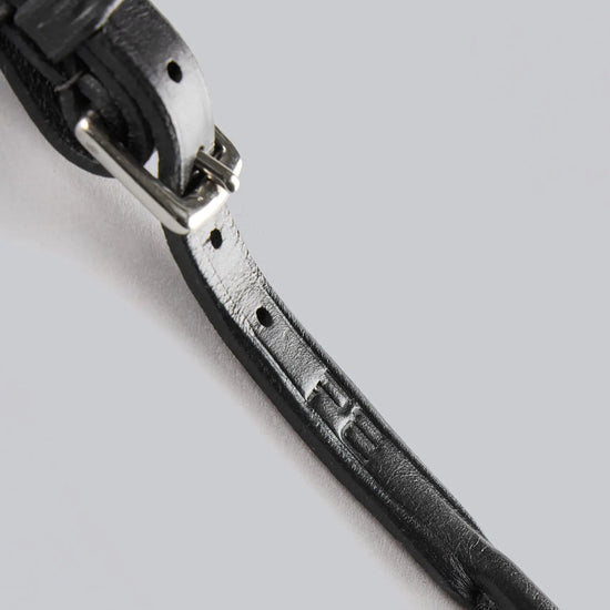 Round Lip Strap Black by Premier Equine Int. Ltd. at  Try A Bit