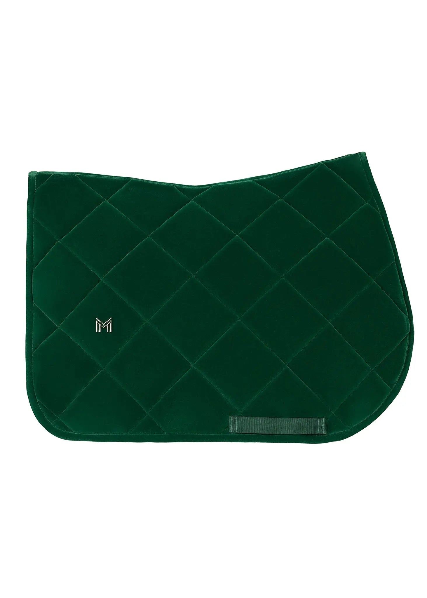 Velvet Jumping Saddle Pad (Jade) by Maximilian Equestrian at  Try A Bit