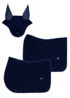 Velvet Jumping Saddle Pad (Sapphire) by Maximilian Equestrian at  Try A Bit
