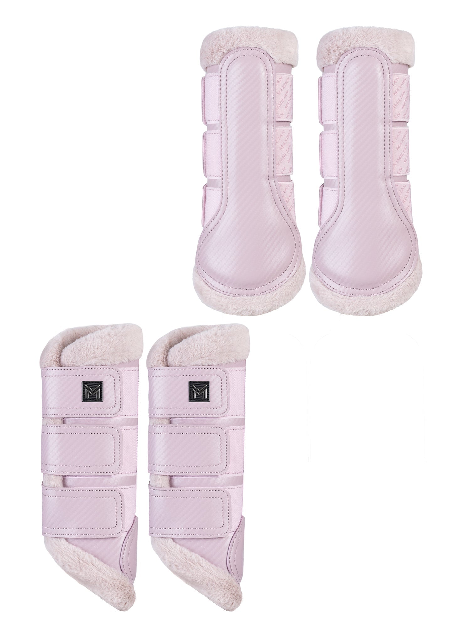 Maximilian Equestrian 4-Pack Drift Brushing Boots by Maximilian Equestrian at  Try A Bit