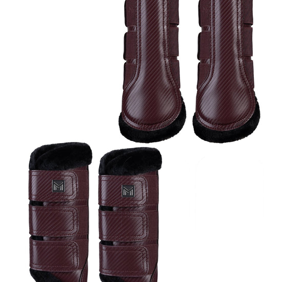 Maximilian Equestrian 4-Pack Drift Brushing Boots by Maximilian Equestrian at  Try A Bit