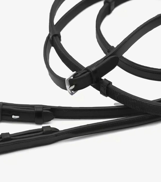 Premier Equine Salvatore Rubber & Leather Grip Reins by Premier Equine at  Try a Bit