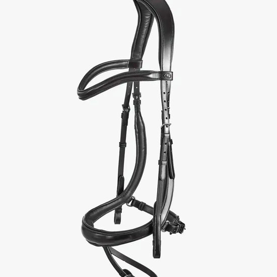 Premier Equine Savuto Anatomic Bridle with Crank Noseband & Flash by Premier Equine at  Try a Bit