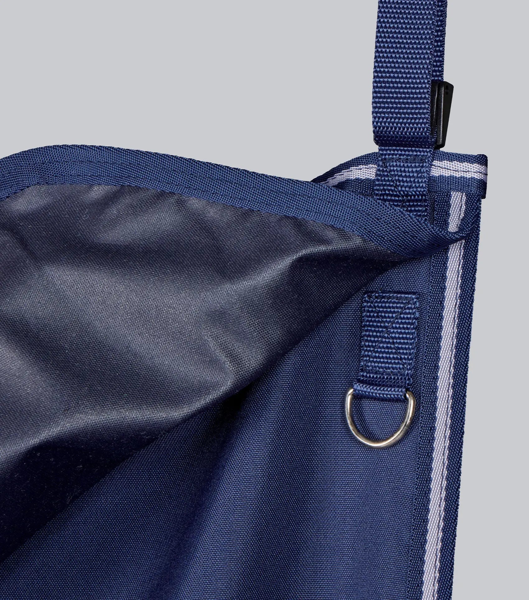 PE Team Stable Drape Navy by Premier Equine Int. Ltd. at  Try A Bit
