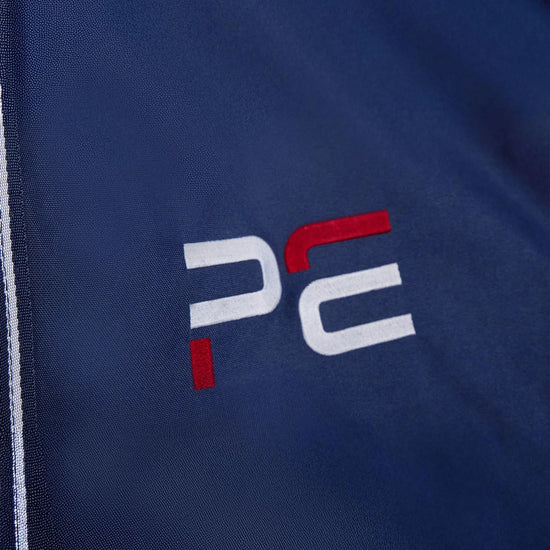 PE Team Stable Drape Navy by Premier Equine Int. Ltd. at  Try A Bit