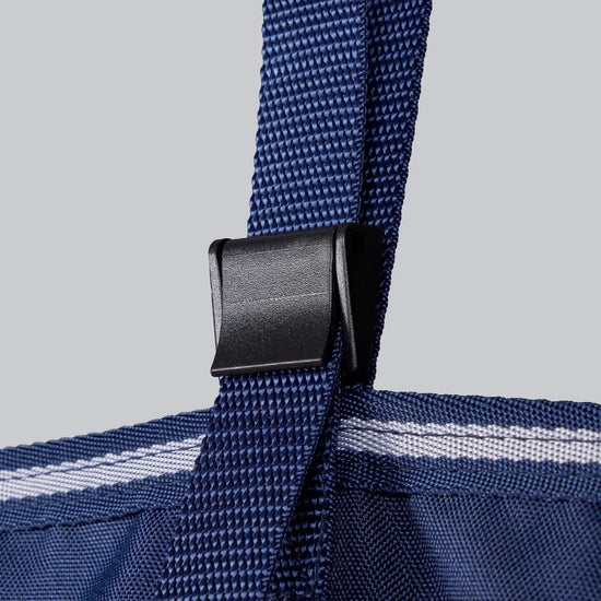 PE Team Stable Drape Navy by Premier Equine Int. Ltd. at  Try A Bit