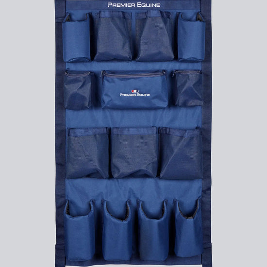 PE Team Wall Organiser Long Navy by Premier Equine Int. Ltd. at  Try A Bit