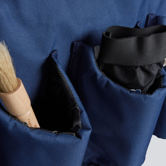 PE Team Wall Organiser Long Navy by Premier Equine Int. Ltd. at  Try A Bit
