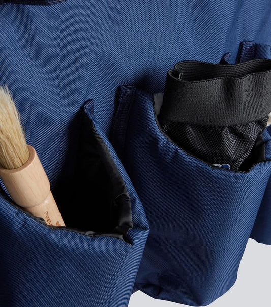 PE Team Wall Organiser Long Navy by Premier Equine Int. Ltd. at  Try A Bit